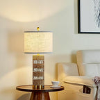 Boho Rattan Stylish & Functional & Versatile Decor USB Table Lamps Set of 2-28" Farmhouse Bedside Lights,Bulbs Included