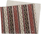 Lumbar Throw Pillow Covers Burgundy Red and Black Kilim - 14 x 24 Inches Decorative Pillows, Boho Room Decor for Couch, Bohemian Outdoor Case for Farmhouse, Ethnic Shams, Aztec, Patio