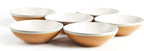 Rock Ridge Speckled Stoneware Dinnerware Set (18pc Set, Yellow and Ivory)