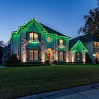 TW SHINE C6 Christmas String Lights, 200 LED 66 FT Outdoor with 8 Modes Timer, Waterproof Connectable for Indoor Yard Xmas Tree House Decorations (Green)