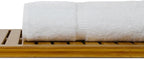 Bare Cotton Luxury Hotel & Spa Towel 100% Genuine Turkish Wash Cloths Dobby Border, White, Set of 12
