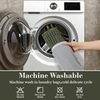 RESARE Waffle Bath Mat for Bathroom, Super Absorbent Bathroom Rugs Non Slip Machine Washable, Ultra Soft Quick Dry Boho Bath Rugs with Tassels for Floor, Upgraded Bordered Design, 24"x36" Green