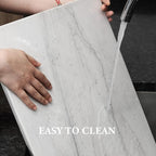 Koville Brazilian Natural Marble Cutting Board for Kitchen, 16x20inch Extra Large Hand Crafted Marble Slab for Cheese, Charcuterie, Pastry Board - Wedding Gift, House Warming Gift
