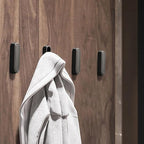 4PCS Folding Coat Hook, Heavy Duty Wall Hooks Made of Zinc Alloy, Foldable Wall Hooks for Hanging Coats, Scarves, Hats, Bathrobes, Keys, Bags (Gray)