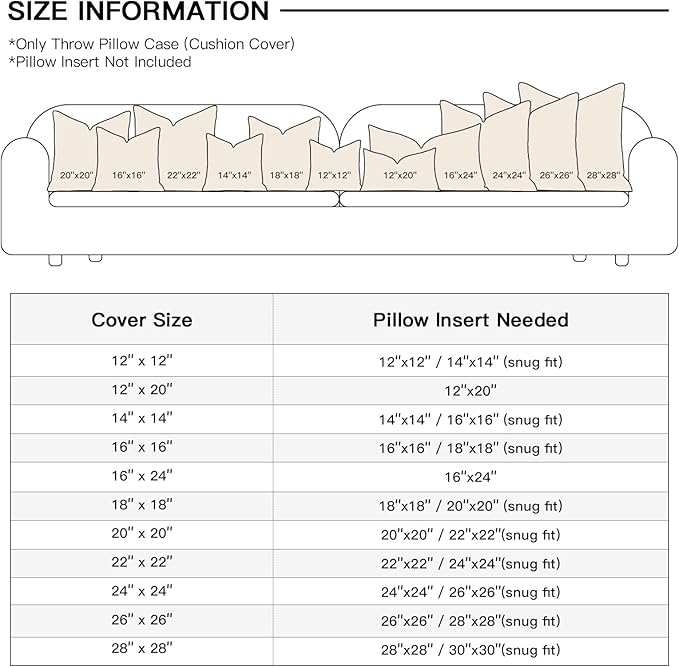 OTOSTAR Set of 2 Xmas Soft Plush Short Wool Velvet Decorative Throw Pillow Covers Square Luxury Style Cushion Case Pillow Shell for Sofa Bedroom Tree and Snowflake Cream Beige, 22x22 Inch