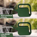 Outdoor Watering Can for Plants Indoor Watering Can for Houseplants 3/4 Gallon 3L (Green)