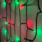 2 Pack 480 LED Solar Chrismas Lights Outdoor, 170 FT Super Long Solar String Lights for Outside with 8 Modes & Memory Function, Waterproof Twinkle Light for Xmas Tree Party Decorations (Red and Green)