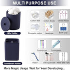 21 Pcs Bathroom Accessory Set with Waterproof Shower Curtain and Non Slip Mat,Resin Bath Set with Toothbrush Holder and Lotion Soap Dispenser,Bathroom Countertop Organizer Set for Home Apartment