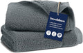 Brooklinen Super-Plush Turkish Cotton Washcloths Set of 2 Cotton, 820 GSM, Highly Absorbent, Machine Washable, Perfect for Home & Bathroom (13" x 13", Graphite Gray)