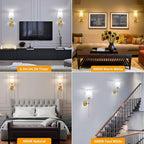 Auzev Battery Operated Wall Sconces Set of 2, Cordless Wall Lights for Living Room, Rechargeable Sconce Wall Decor Bedroom Wall Lamps with Remote Dimmable Sconce Lights No Wiring, Linen Shade