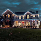 TW SHINE C6 Christmas String Lights, 200 LED 66 FT Christmas Lights Outdoor with 8 Modes Timer, Waterproof Connectable for Indoor Yard Xmas Tree House Christmas Decorations (White)