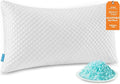 Cooling Memory Foam Pillows Firm and Soft, King Size 1 Pack, Original Adjustable Pillows for Side, Back or Stomach Sleepers with Removable Washable Cover