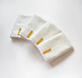 Highly Absorbent Organic Cotton Washcloths, Soft & Durable Face Towels, Made in Japan, Oeko-Tex Class 1 Certified, 7.1 x 7.1 inch, White, Pack of 4 – Proof of Purity