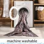 Keen Home Design 2x10 Rug - Machine Washable Runner with Non-Slip Backing, Ideal for Hallway, Entryway, Kitchen, Laundry Room - Vintage, Easy Clean, Durable, Low Pile Rug - (2'6" x 10')