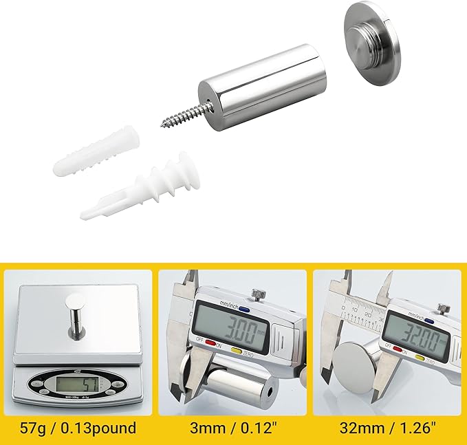 SAYAYO Chrome Towel Hooks for Bathrooms, Heavy Duty Wall Hooks for Hanging, Modern Coat Hook Robe Hook SUS 304 Stainless Steel 4 Pcs