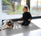 EARTHALL Funny Hello Mats Outdoor/Indoor, Front Door Mat Outside Entrance, Inside Outside Mats for Home Entrance, Funny Doormat Outdoor/Indoor Entrance, Front Porch Decor for Farmhouse 48"x32"
