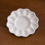Beatriz Ball VIDA Alegria Deviled Egg Platter (White)
