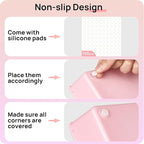 Vtopmart 25 PCS Plastic Drawer Organizers Set, 4-Size Versatile Bathroom and Vanity Drawer Organizer Trays, Storage Bins for Makeup, Bedroom, Kitchen Gadgets Utensils and Office