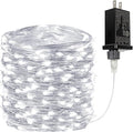 66Ft 200LED Fairy Lights Plug in, Waterproof String Lights Outdoor & Indoor 8 Modes with Timer, Christmas Light Bedroom Decor, Twinkle Light for Girl's Room Garden Christmas Decorations (Cool White)