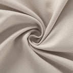 Ruched Ruffled Shower Curtain 72" W x 72" H, Beige Microfiber Rustic Decorative Bath Curtain for Bathroom, Farmhouse and Boho Bathroom Décor, Machine Washable (LQ-38)