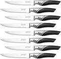 German High Carbon Stainless Steel Steak Knives, Premium 8-Piece Steak Knife Set
