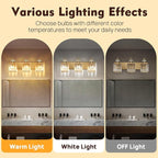 Modern Bathroom Vanity Light, 3-Light Gold Bathroom Lighting Fixtures Over Mirror, 20.5" Crystal Wall Light Sconce for Bathroom/Bedroom/Vanity, Includes LED Bulbs, Easy Installation