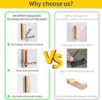 Foldable Coat Hooks 2 Pack,Heavy Duty Wall Hooks for Hanging Coats Towels Backpacks Bags Brushed Gold Towel Hooks for a Functional Home (Gold, 2)