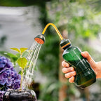 4 Pack Watering Can for Seedlings, Small Watering Can for House Plant Garden Flower 15oz/0.45L (Brown)