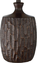 Franklin Iron Works Kelly 25 1/2" High Farmhouse Rustic Country Cottage 3-Way Table Lamp USB Cord Dimmer Brown Finish Single Mica Shade Living Room Charging Bedroom Bedside Nightstand (Colors May
