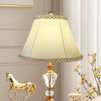 Tootoo Star Brown Large Drum Lamp Shade for Chandeliers Floor Light and Table Lamp,12x16x11" Spider,Fabric Natural Linen Hand Crafted (light yellow)