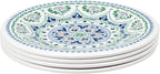 Blue Medallion 12-Piece Melamine Dinnerware Set
