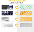 80"x60" Waterproof Picnic Blanket Large Outdoor Camping Blanket Foldable Picnic Camping Blanket Thicker Machine Washable Picnic Mat Portable Wearable for Picnics, Camping