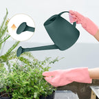 Plant Watering Can - Plastic Indoor and Outdoor - 1/2 Gallon - Blackish Green
