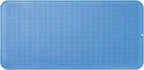 Silicone Dish Drying Mat for Multiple Usage,Easy clean,Eco-friendly,Heat-resistant Silicone Mat for Kitchen Counter or Sink,Refrigerator or Drawer Liner Lichen BlueL 5XL 36inches x 18inches
