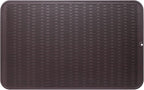Silicone Dish Drying Mat for Multiple Usage,Easy clean,Eco-friendly,Heat-resistant Silicone Mat for Kitchen Counter or Sink,Refrigerator or Drawer Liner Coffee 3XL 28 inches x 18 inches
