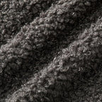 MIULEE Pack of 2 Throw Pillow Covers 20x20 Inch Dark Gray Faux Fur Decorative Sherpa Pillow Covers Fuzzy Accent Soft Sheepskin Fleece Cushion Cases for Boho Home Decor Couch Living Room Bed