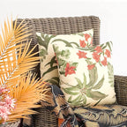 Outdoor Throw Pillows - Decorative Pillows with Insert Included Set of 2 Outdoor Pillows for Patio Furniture 18x18 Inch
