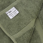 Luxury Hotel & Spa Quality Collection Highly Absorbent, Quick Dry 100% Turkish Cotton 700 GSM, Eco Friendly Towel, for Bathroom, Gym and Kitchen Soft Towel Set (Moss, Bath Towels - Set of 2)