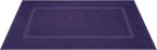 Cotton Paradise 100% Cotton Bath Mats for Bathroom Floor Set of 2 Pack, 20x34 Soft Absorbent Washable Quick Dry Tub Bathmat, Purple Towel Bath Mat