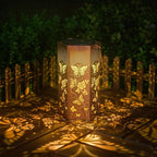Christmas Decorations Gifts for Women Butterfly Solar Lights Outdoor - Butterflies Solar Lanterns Outdoor Waterproof Garden Decoration for Outside, Outdoor, Yard, Lawn