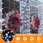 Extra Long 264Ft 800 LED Christmas Lights with Timer, Green Wire Fairy Starry String Lights Plug in, 8 Modes and Memory, forIndoor Outdoor Xmas Tree Wedding Party Decoration,Cool White