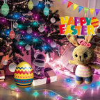 ILLUMINEW 300 Led Multi Color Outdoor String Lights Waterproof Easter Decorations, 108 Ft 8 Modes Twinkle Plug in Fairy Lights for Bedroom Yard Wedding Room Decor