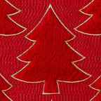 Christmas Pillow Covers 18x18 Set of 2 Red Christmas Tree Decorations Pillow Covers Soft Plush Faux Fur Pillow Cases Decor for Xmas Winter Holiday Home Bedroom Sofa Cushion Cases PT-017B18