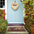 CHICHIC Door Mat Welcome Mat 18x 30 Inch Front Door Mat Outdoors for Home Entrance Outdoors Mat for Outside Entry Way Doormat Entry Rugs, Heavy Duty Non Slip Rubber Back Low Profile, Fall Leaves