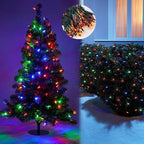 FUNPENY Halloween Mini Clear String Lights, 110V UL Certified Fairy Lights for Indoor Outdoor Christmas Tree Xmas Party Holiday Home Decorations (2 x 150 Count, Multi-colored)