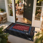 Yimobra Welcome Mat Outdoor Indoor, 36x24 All-Season Waterproof, All-Weather Heavy Duty Doormat, Low Profile Porch Patio Entrance Mat, Sturdy Natural Rubber, Dark Grey