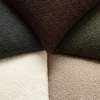Foindtower Pack of 2, Curly Faux Fur Decorative Throw Pillow Covers Soft Fuzzy Plush Cushion Case with Zipper Cozy Pillowcase for Home Living Room Couch Bed Sofa 22 x 22 Inch,Dark Brown