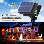 4 Pack Solar String Lights for Outside - 320LED 132FT Solar Fairy Lights Outdoor Waterproof 8 Modes, Copper Wire Solar Powered Twinkle Lights for Tree Garden Christmas Wedding Party Decor, Multicolor