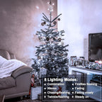 2 Pack String Lights Battery Operated, 33Ft 100 LED Christmas Fairy Lights Waterproof Green Wire Tree Lights with Remote 8 Modes Timer for Bderoom Garden Party Wedding Decoration (Cool White)