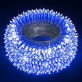 180 LED 59ft Christmas String Lights Indoor Outdoor, 8 Modes Christmas Fairy Lights with Timer & Momory, IP44 Waterproof Christmas Tree Lights for Xmas Patio Yard Fence Balcony Garden (Blue)